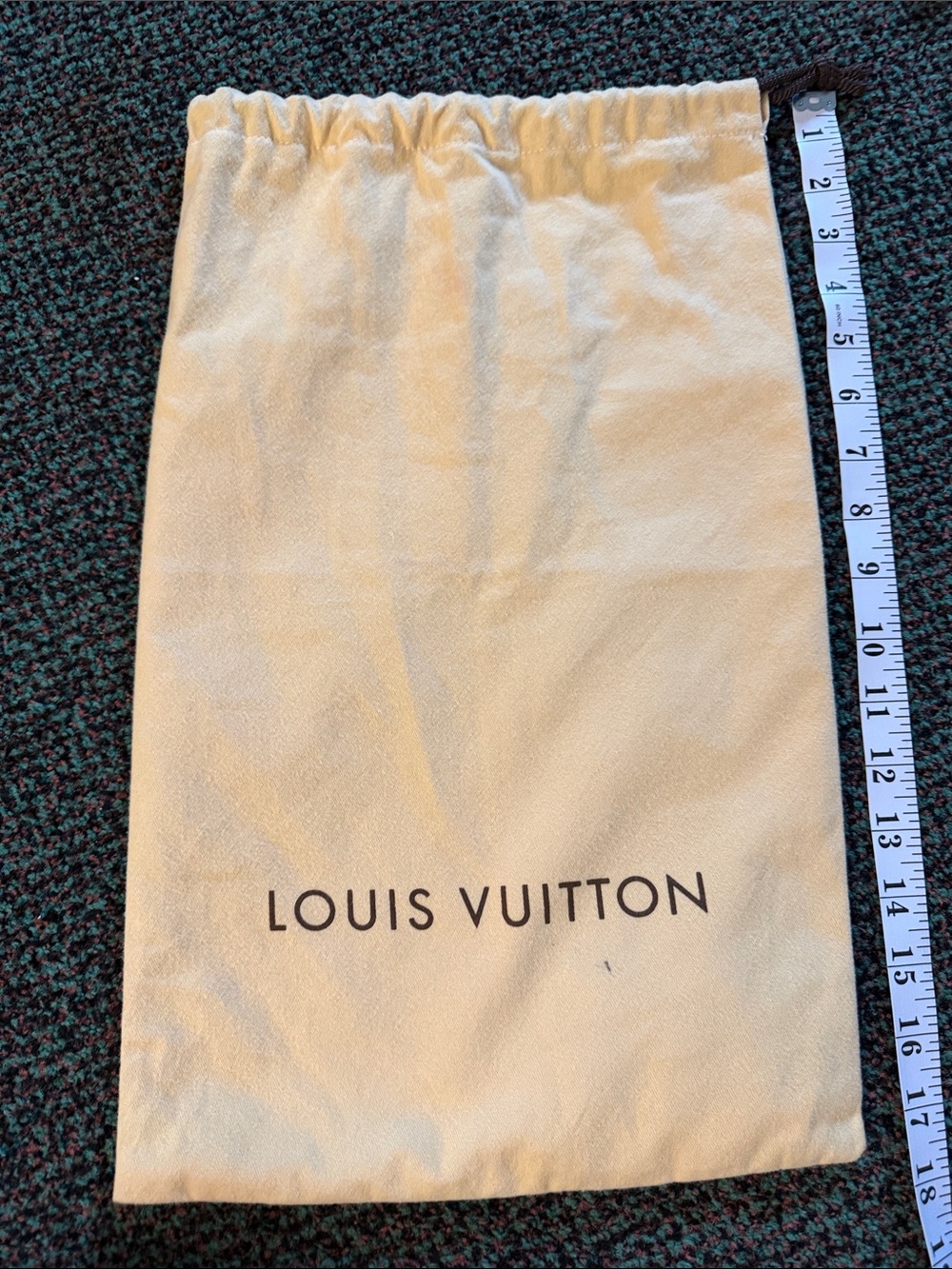 Louis Vuitton Dust Bag Medium 11” x 17.5”